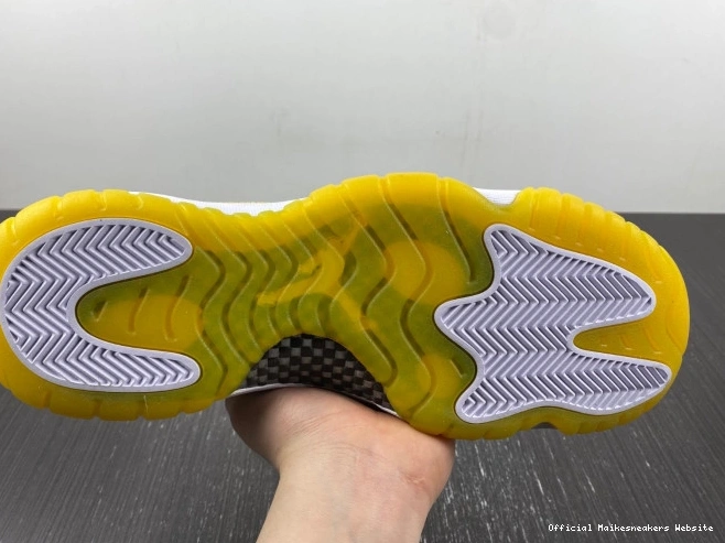 Official Maikesneakers AH7860-107 Snakeskin Low Air Jordan WMNS Yellow 11 0630